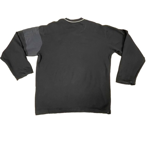 Hugo Boss Golf Pullover Sweatshirt Black Bay Hill Men’s Size Large - Picture 3 of 14